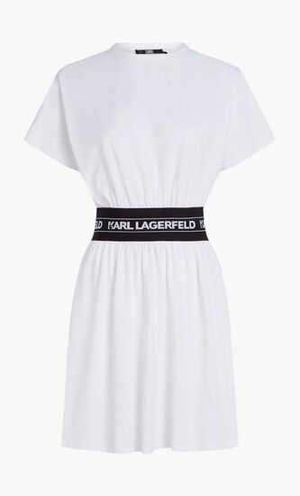 Logo Tape T-shirt Dress