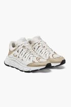 SNEAKER CALF LEATHER+JACQUARD BAROCCO+FABRIC