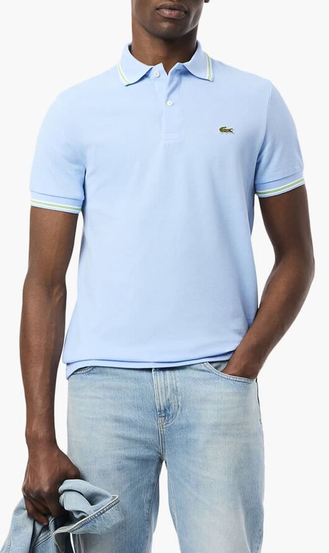 Regular Fit Trim Accent Polo Shirt