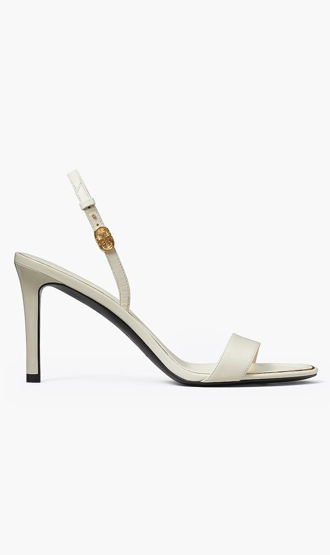 DOUBLE T BUCKLE HEEL SANDAL 85MM