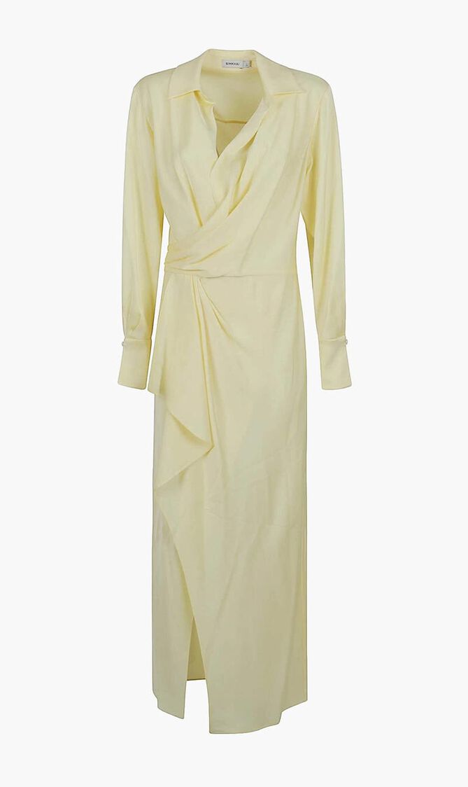 Talita Draped Midi Dress