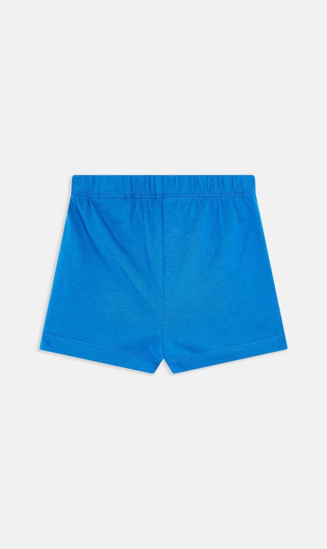 ARROW SPRAY JERSEY SHORT BLUE WHITE