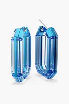 Lucent Octagon Hoop Earrings