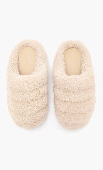 SNAIL SHEARLING MULE