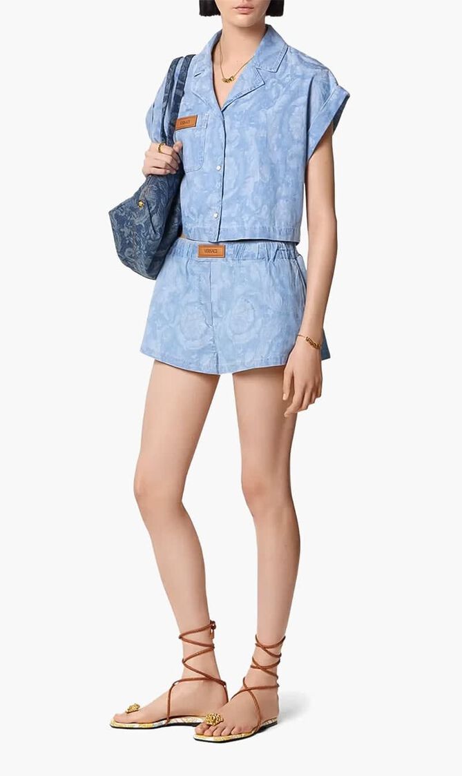 Barocco Print Shirt