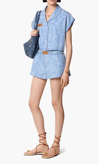 Barocco Print Shirt