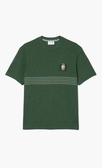 Embroidered Badge Pique T-shirt