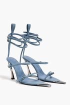 Strappy Denim Fang Sandals