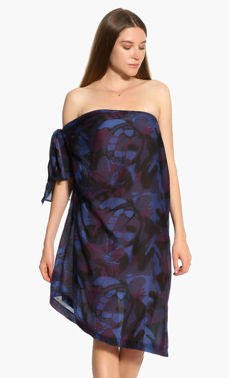 Farrah Camouflage Turtle Beach Cover-Up
