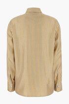 FORMAL SHIRT PINSTRIPE CHAIN ON RESPONSIBLE SILK TWILL