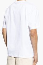 T SHIRT COMPACT COTTON JERSEY FABRIC MEDUSA ROCK PRINT