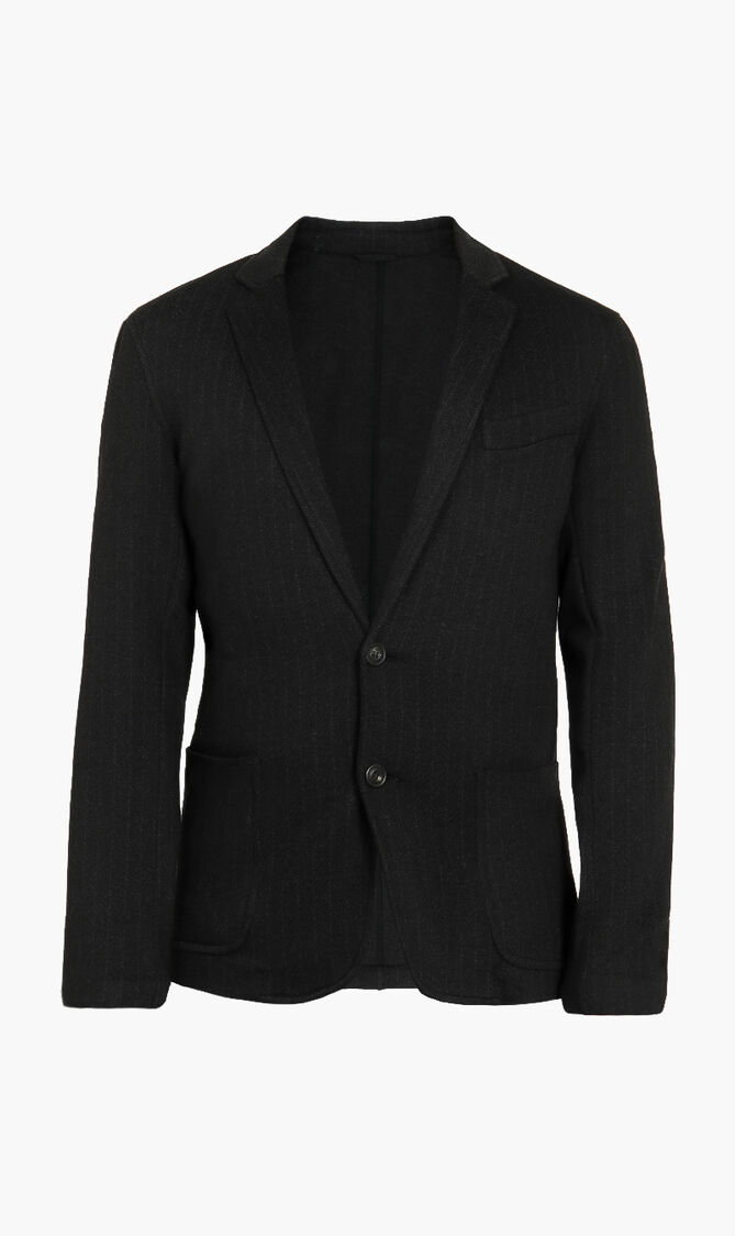 Slim Fit Jersey Blazer