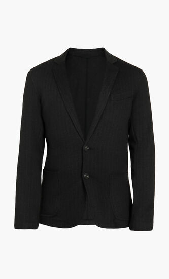 Slim Fit Jersey Blazer