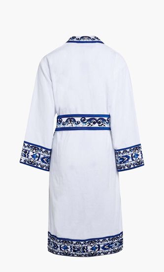 DGA MEDITERRANEAN BLUE BATHROBE