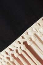 Nina Hand Tied Fringes Maxi Dress