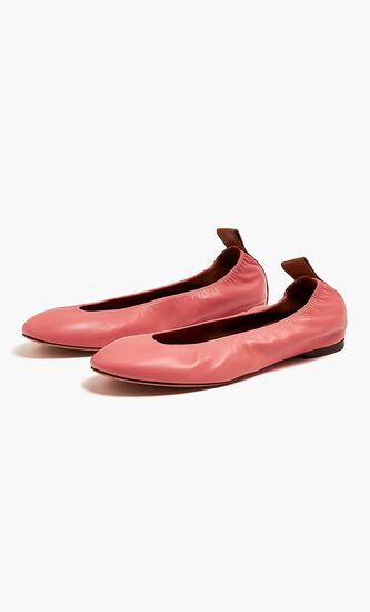 Leather Ballerina Flats