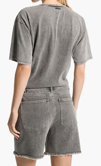 Boyfriend Denim Shorts