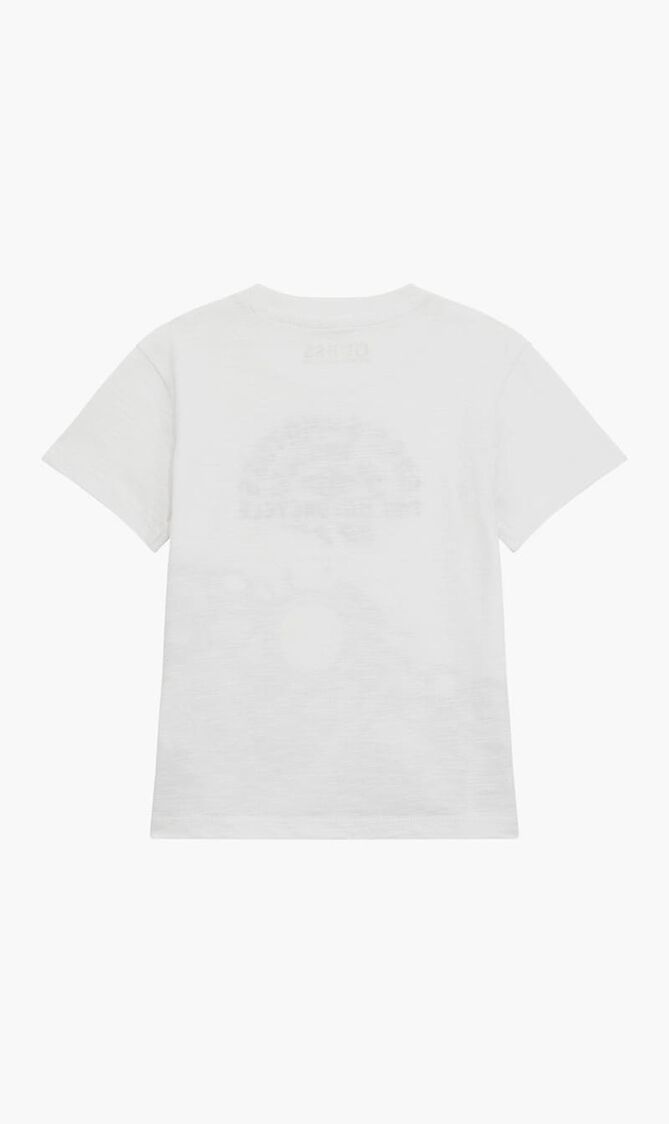 Motorcycle Motif T-Shirt