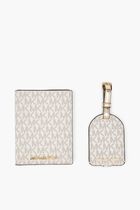 Giftable Box Of Passport With Luggage Tag