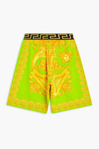 JB SHORTS JERSEY AO LIME BAROCCO