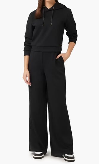 Peony Logo Straight Pants