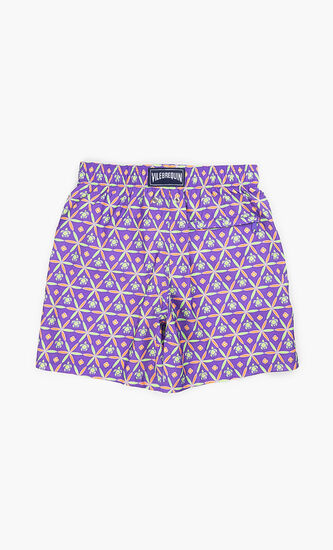 Ceramic Print Swim Shorts