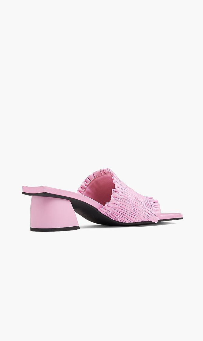 Smock Kitten Heel Mule