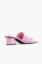 Smock Kitten Heel Mule
