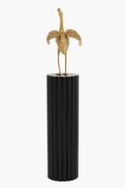 Heron Column  Large Black