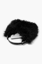 Nolita Large Shearling Leather Hobo Shoulder Bag