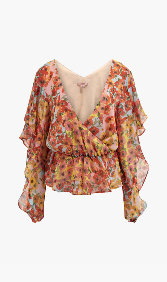 Saskika Drapery Blouse