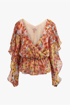Saskika Drapery Blouse
