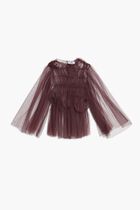 DRESS FRAN BURGUNDY