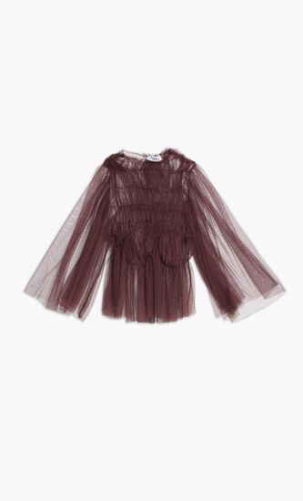 DRESS FRAN BURGUNDY
