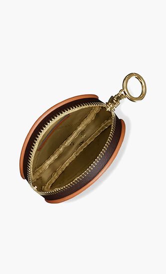 Small Polka Dot Signature Logo Coin Pouch
