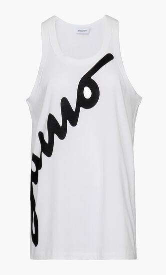 Logo Sleeveless Top