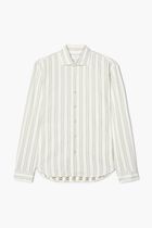 ARR STRIPES WESTERN SHIRT ANGORA WILLOW