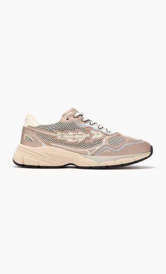 RUN ROCKET W - LOW SNEAKER REFLECTIVE/PRINT/MES BEIGE/MILK