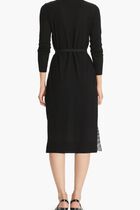 Greer Silk Front Sweater Dress