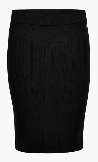 Ribbed Knit Skirt