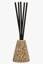 CREATURES OF CURIOUSITY 200ML  LEOPARD PRINT CERAMIC REED DIFFUSER AND REEDS