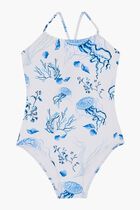 Medusa and Shells One-Piece Swimsuit