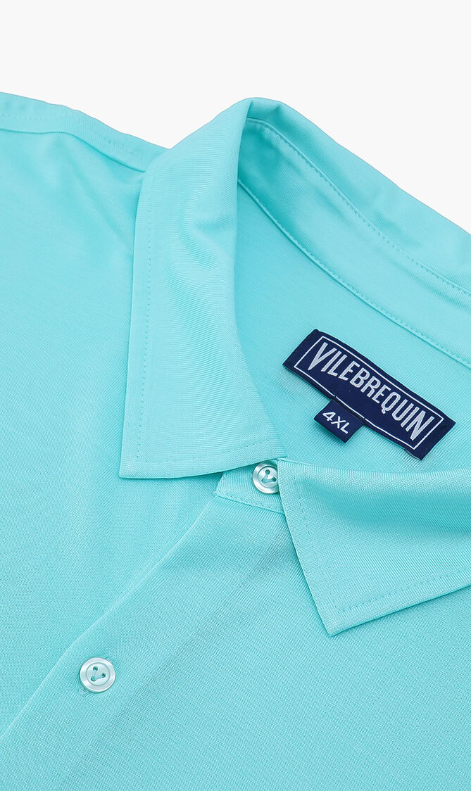 قميص جيرسيه بأكمام طويلة ولون سادة