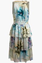 SUMMER ROMANCE SHORT - SHINY CREPONNE PRINTED 98 GR