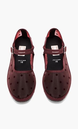 Bambina Dotted Dreams Mary Jane Shoes