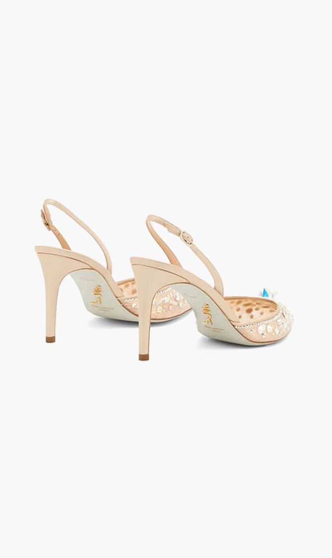 Cinderella Nude Slingback 80mm