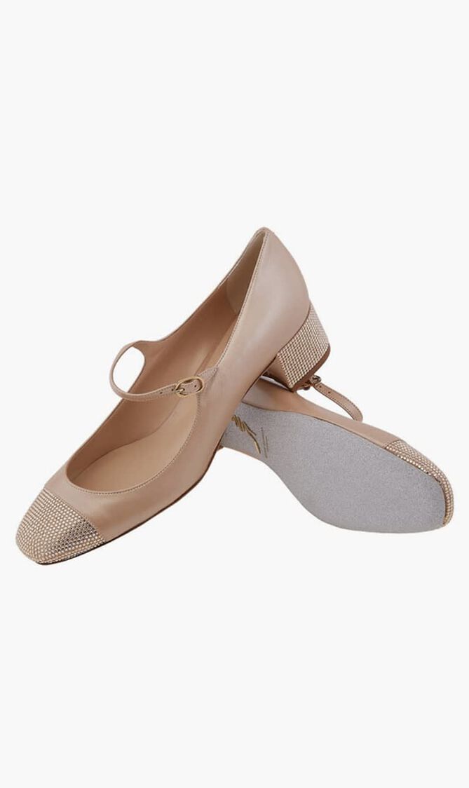 Kristen Crystal Embellished Pumps