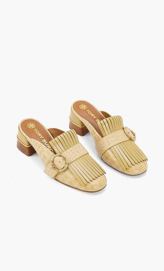 Multi Logo Kiltie  Mules