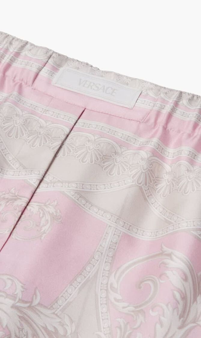 INFORMAL PANT COUPE DES DIEUX BAROCCO FOULARD ON RESPONSIBLE SILK TWILL