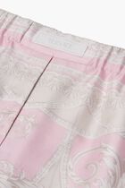 INFORMAL PANT COUPE DES DIEUX BAROCCO FOULARD ON RESPONSIBLE SILK TWILL